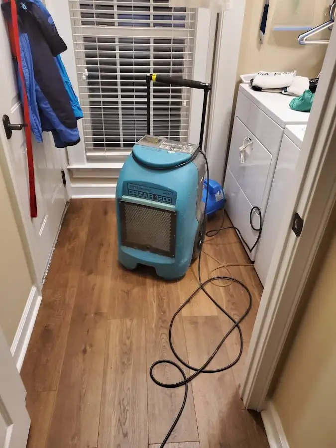 Commercial dehumidifier deployed for Flood Damage Cleanup in Key West